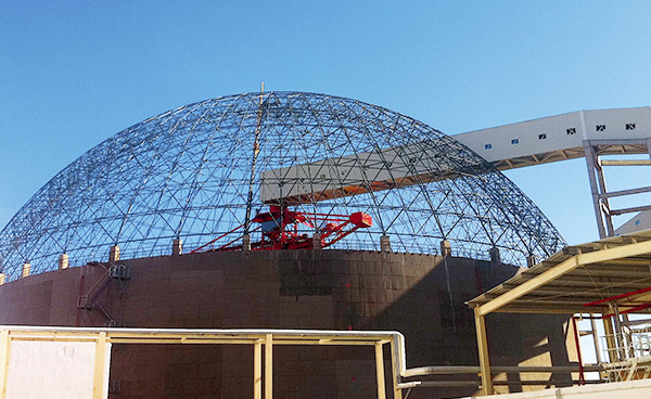 內蒙古康巴什熱電廠煤場 內蒙古康巴什熱電廠煤場