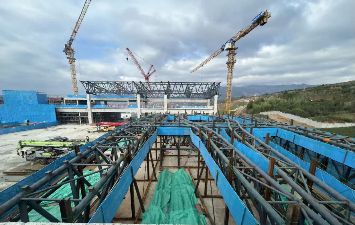 新建重慶至昆明高速鐵路云貴段站房及相關工程一標段鋼結構工程 新建重慶至昆明高速鐵路云貴段站房及相關工程一標段鋼結構工程